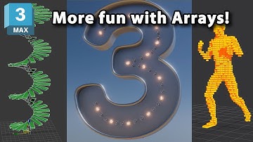Advanced Array uses in 3ds Max