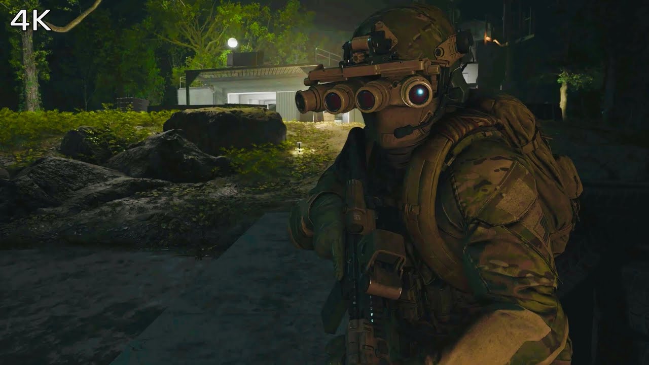 [4K] Ghost Recon Breakpoint | Seal Team 6 eliminate terrorist Commander | private island stealth