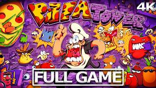PIZZA TOWER Full Gameplay Walkthrough / No Commentary【FULL GAME】4K 60FPS Ultra HD Update