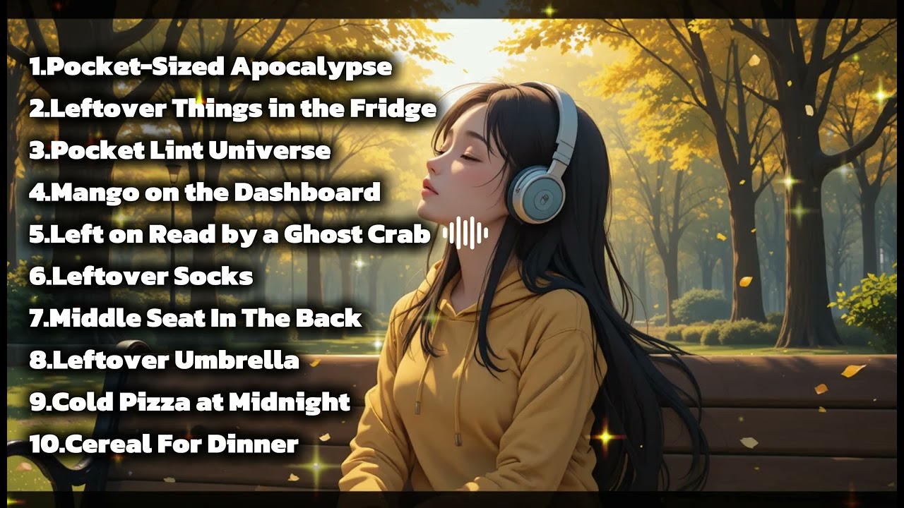 park bench lofi playlist cozy fall music