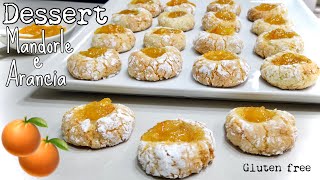 DESSERT MANDORLE E ARANCIA🍊 pasticcini facili e morbidissimi Gluten free🍊ALMOND AND ORANGE DESSERT screenshot 4