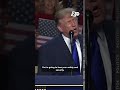 President Trump says he is on the ballot this November with his endorsed candidates