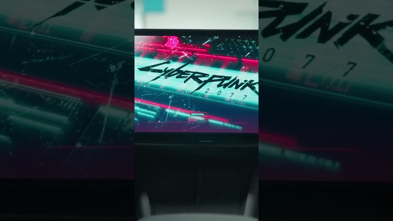 Gaming in a TESLA! 🚘😅🎮