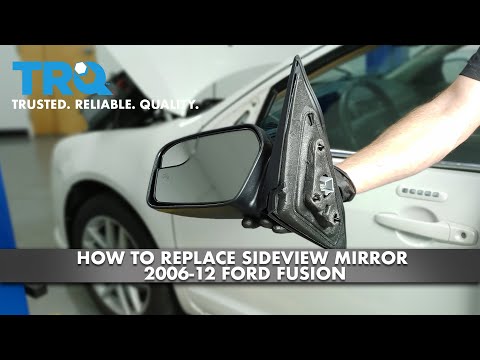 How To Replace Sideview Mirror 2006-12 Ford Fusion