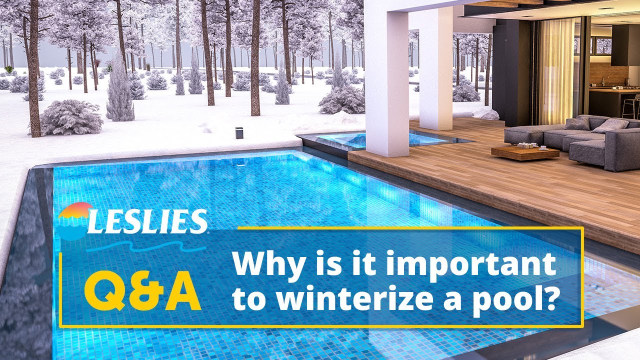 Q&A: Why is it Important to Winterize a Pool? | Leslie's