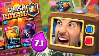 ¡TROLLEANDO CON EL MAZO MAS CARO DE CLASH ROYALE! NUEVO MODO ESPECTADOR + TV ROYALE! | Clash Royale