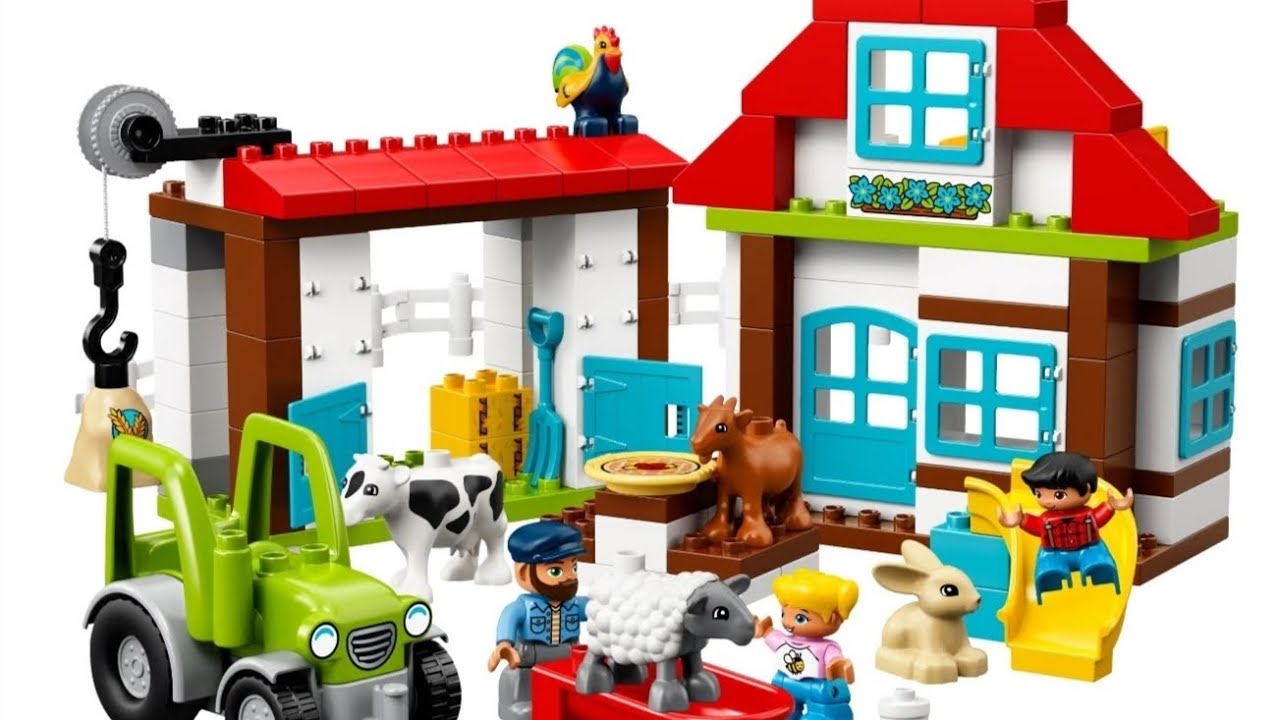 LEGO DUPLO Farm Adventures Building Construction. LEGO Duplo Toys.