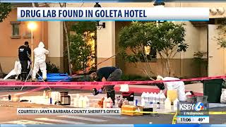 Drug lab discovered at Goleta hotel