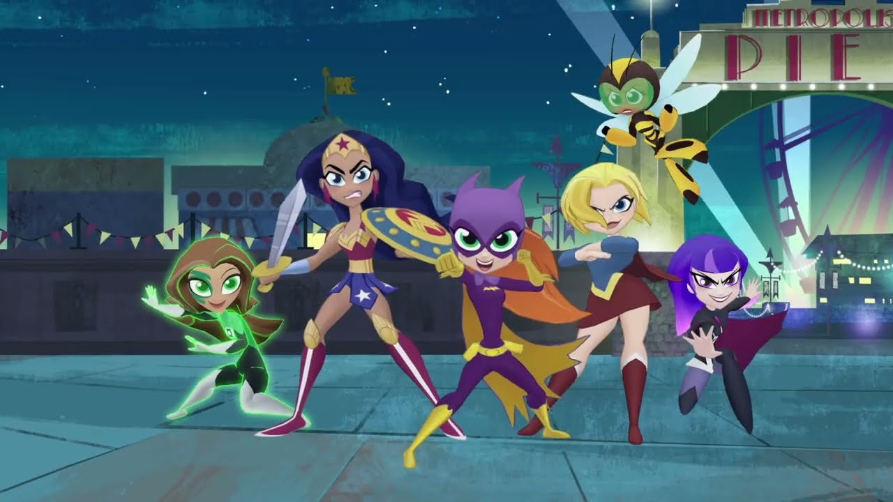 DC Superhero Girls: Teen Power - Ripped Opening