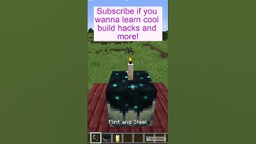 NEW 1.19 MINECRAFT SCULK BUILD HACK!