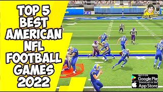 Top 5 Best American NFL Football Games 2022 screenshot 1