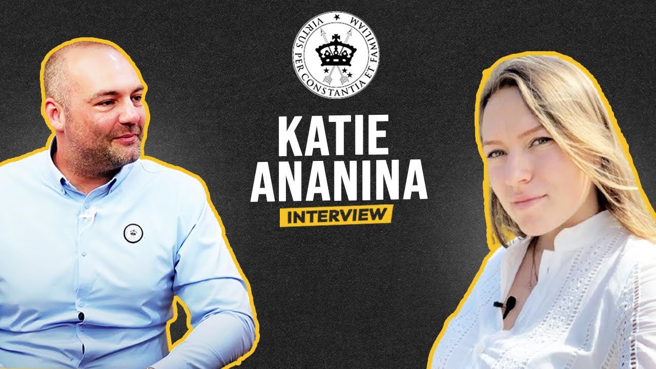 Interviewing Plan B Passport CEO Katie Ananina, aka Katie The Russian at  the Bitcoin Conference