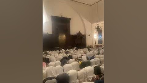 مرئى تهجد ليلة ٢٢ رمضان للشيخ خالد الجليل من سورة ( فاطر - يس ) ١٤٤٣ه.