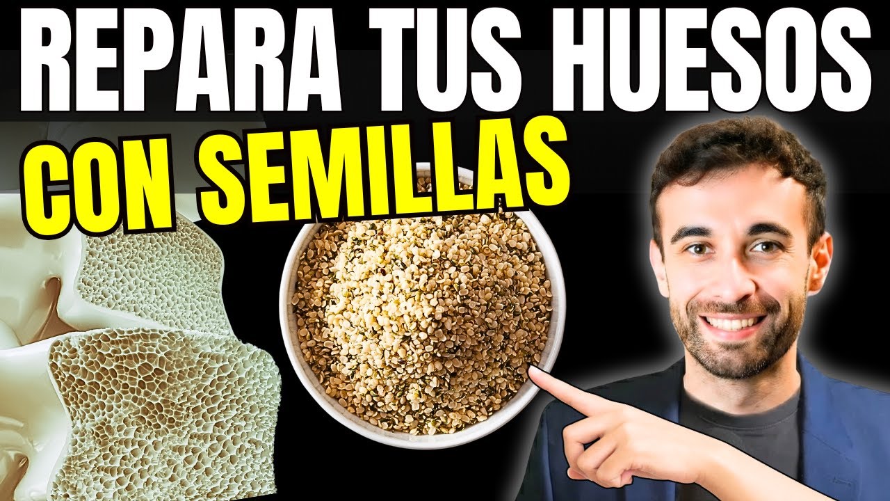 6 SÚPER SEMILLAS que Combaten la Osteoporosis (Cómo Prepararlas)