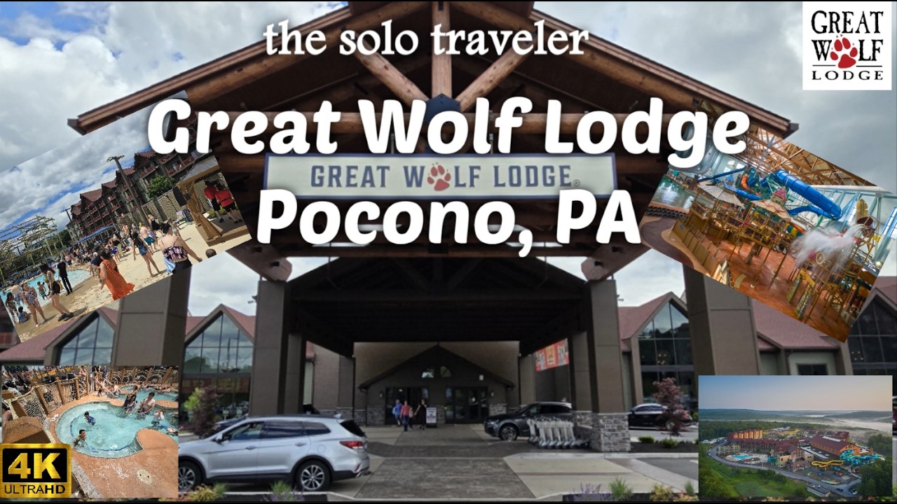 Get Ready for Summer in 2025 the MOST EPIC Family Adventure in Great Wolf Lodge Pocono Mountains 4K