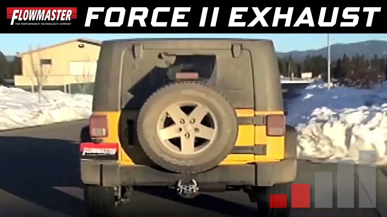 offroad legends 2 hack apk 2007-11 Jeep Wrangler JK 3.8L - Install: Force II Axle-back Exhaust System 817437