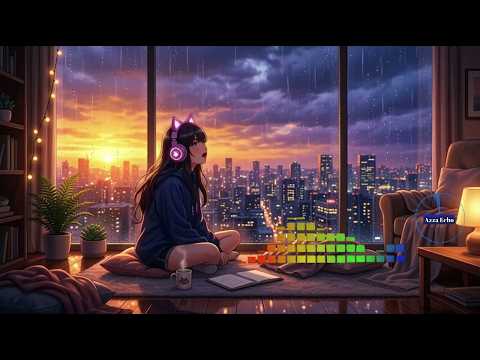 Rainy Evening Coffee ☕ | Cozy Lo-fi Beats for Study, Relax & Sleep