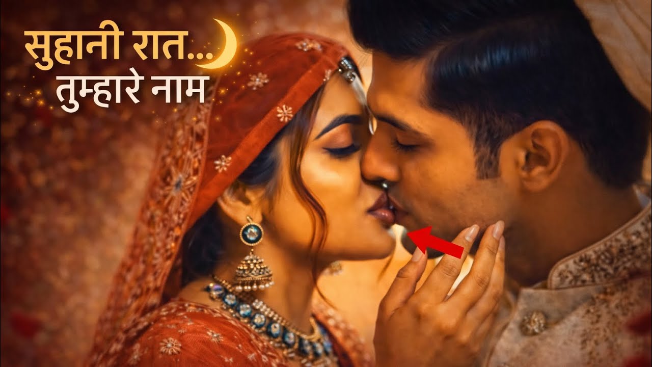 सुहानी रात… तुम्हारे नाम 💍🌙 | Newly Married Couple Romantic Love Story | Hindi Wedding Night Special