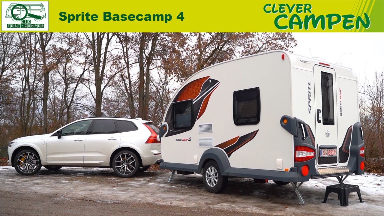 Sprite Basecamp 4 (2021)- Cleverer Transportcaravan oder Mogelpackung? - Test/Review | Clever Campen