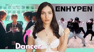 DANCER FIRST reaction to ENHYPEN (엔하이픈) 'Drunk-Dazed' MV and Dance Practice