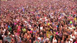 Triggerfinger live at Pinkpop 2013.