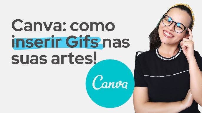 Como criar Gifs lindos no Canva - Cami Ensina