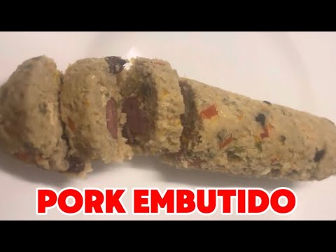 How to make Pork Embutido? Filipino Style Meatloaf