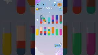 Water color sort level 161..walkthrough solution..SUBSCRIBE for more videos.. #game#shorts