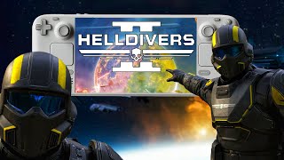 Testing Helldivers 2 on Steam Deck One Year Later - Is It Any Better?