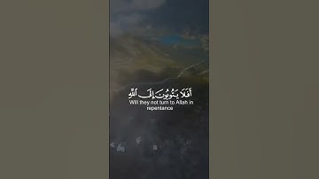 قرآن كريم بصوت عبدالرحمن مسعد | افلا يتوبون الى الله | #عبدالرحمن_مسعد #quran  #muslim #قرآن