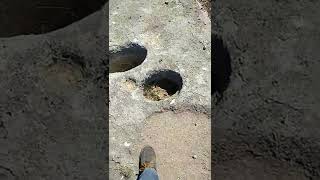 Ancient Comanche Corn Grinding Holes Native American #comanche #texas #nativeamerican