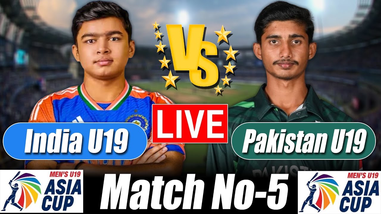 u19 asia cup 2025 | India U19 vs Pakistan U19 Score 5th ODI Commentary & Cricket Analysis