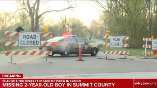 Search underway for missing boy in Green