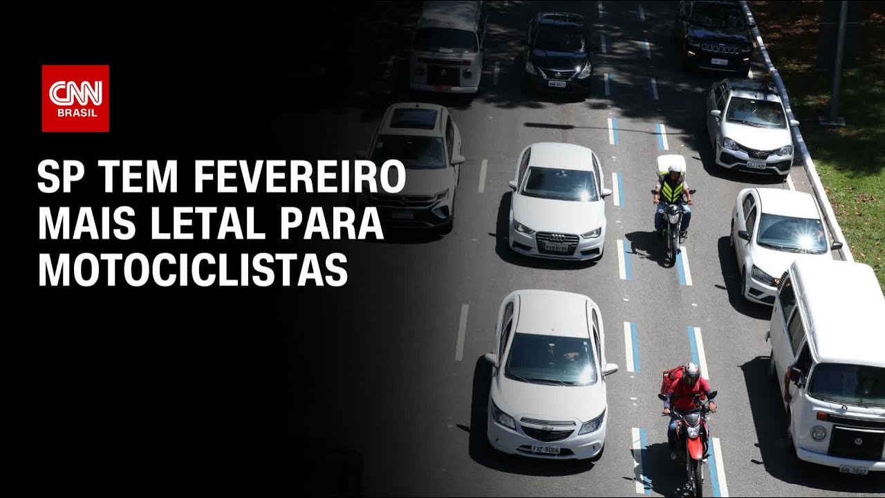 Cidade de SP tem o fevereiro mais letal para motociclistas desde 2015 | BASTIDORES CNN