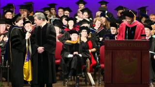 Honorary Degree Recipient And Poet Robert Pinsky