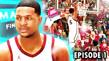 NBA 2K21 MyCareer Next Gen | The Creation & MAXED Badges in College Ep.1
