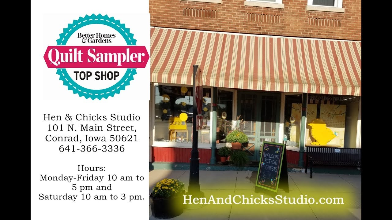 Take a Tour of Hen & Chicks Studio in Conrad, Iowa! YouTube