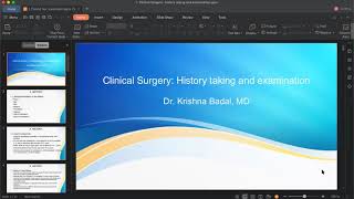 Surgical history taking and examination screenshot 3