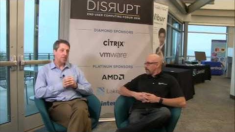 #IGEL #disruptEUC 2018 Video Interview with Simon Clephan of IGEL Technology