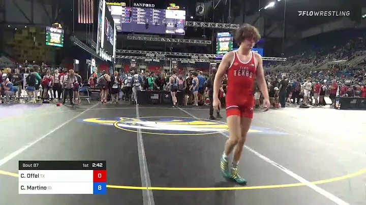 138 Lbs Round Of 128 - Caden Offel, Texas Vs Chris...
