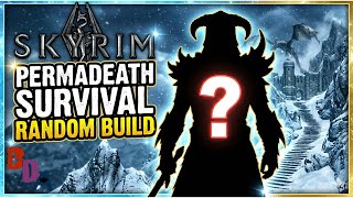 Skyrim Permadeath/ Survival Random build - day 10