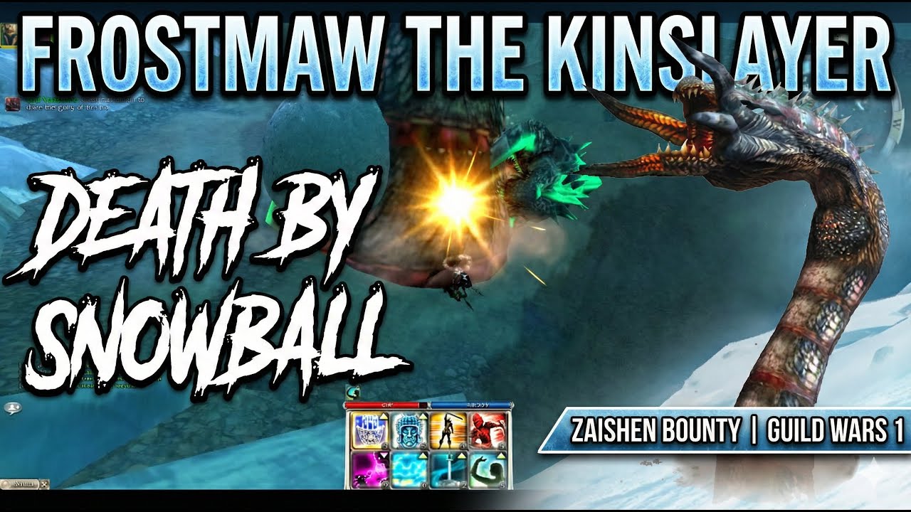 Frostmaw the Kinslayer Death By Snowball | Zaishen Bounty Guild Wars 1
