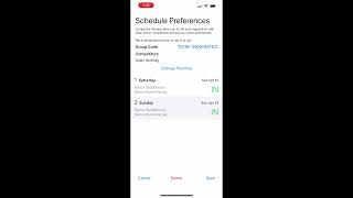 RodeoReady Competitor Draw Schedule Preferences