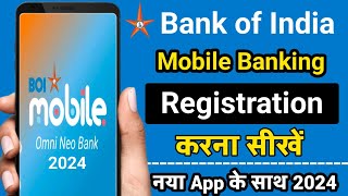 Bank Of India New Mobile Banking App (BOI MOBILE ) Registration | First Time Start BOI mBANKING screenshot 4