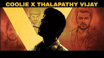 Coolie Title card Editing x Thalapathy vijay|Making Thamizha