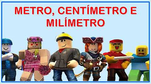 O que são medidos por metro?