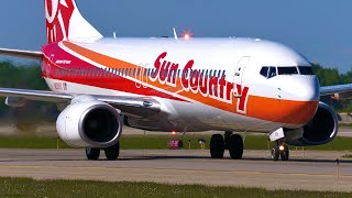 Sun Country 1995 RETRO LIVERY First Landing at MSP