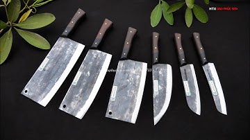 Cận Cảnh Dòng Dao Cán Ốp MỚI CHẮC CHẮN - BỀN ĐẸP Hàng Chuẩn Của HTX Dao Phúc Sen