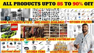 Home appliances upto 80 to 90% offers|Lego set 30000 discount|A toZ Home Appliances available here💥😱