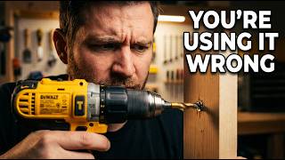Your DeWalt Drill Isn’t Weak — You’re Using It Wrong